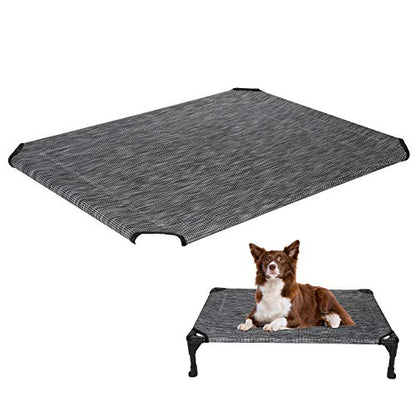 Veehoo Dog Bed Cover for CWC1803-M - color: Black Silver, size: 32.0"L x 25.0"W x 0.2"Th