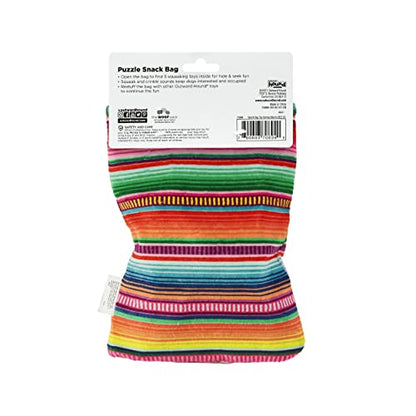 Outward Hound Snack Bag Tortilla Chips Puzzle Squeaky Dog Toys - color: Tortilla Chips