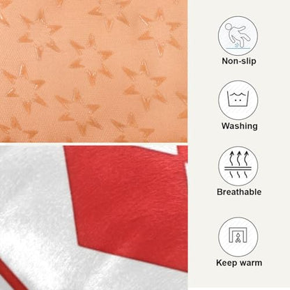 Red Pattern Pattern Pet Bed Mat for Dogs and Cats, Soft Washable Crate Pad with Non-Slip Bottom, Cozy Bed Cushion for Small Medium Large Pets, 24x36 Inch - size: Medium