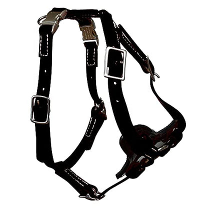Redline K-9 All Weather Biothane Dog Harness (Large, Black) - color: Black, size: Large
