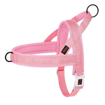 Didog No Pull Dog Harness with Breathable Mesh Padded, Quick Fit & Easy on Dog Vest Harness for Small Medium Large Dogs Training Walking(Pink,XS) - color: Pink, size: XS:Chest 15-19", Fit 8-17 lbs