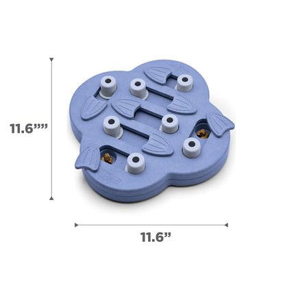Outward Hound by Nina Ottosson Dog Hide N' Slide – Interactive Treat Puzzle Enrichment Toy, Level 2 Intermediate - color: Dog Hide-N-Slide (Purple)
