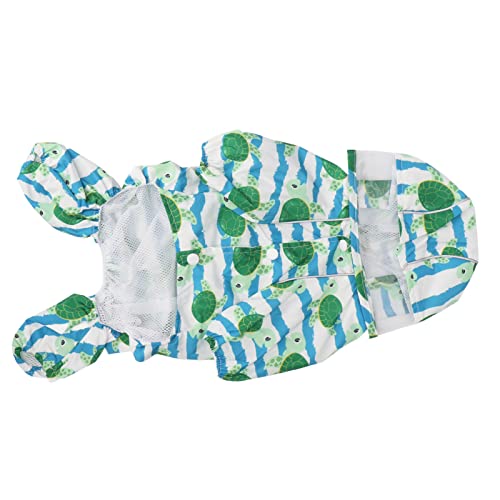 Breathable Dog Raincoat with Reflective Trim and Hood Lightweight Quick Clip Design for Small to Extra Large Breeds