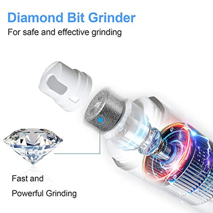 L&W BROS. Electric Dog Nail Trimmer, Rechargeable Dog Nail Grinder for Large Dogs, Pet Nail Grinder for Dogs & Cats