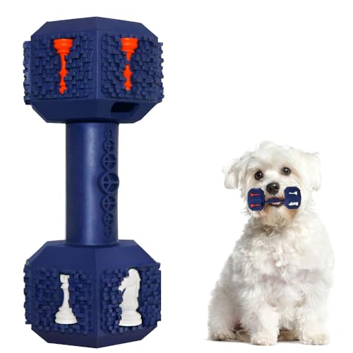 Dog Chew Toys for Aggressive Chewers,Food Grade Non-Toxic Dental Pet Toy,Tough Durable Indestructible Dog Toys for XSmall Dogs.Blue（5IB-8IB） - color: Small 4.3IN Blue
