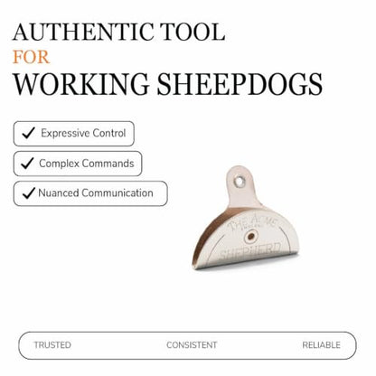 ACME 575 professional dog training shepherd lip, in mouth, whistle. Quality crescendo of sound. Sheep trails and herding. 100 dBA. Designed and Made in the UK (Nickel Silver) - color: Nickel Silver