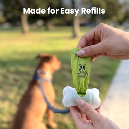Pogi’s Dog Poop Bags – Leak-Proof & Extra Thick Pet Waste Bags with 2 Holders (Unscented, 50 Rolls, 750-Count) - color: Unscented, size: 1 Count (Pack of 750)