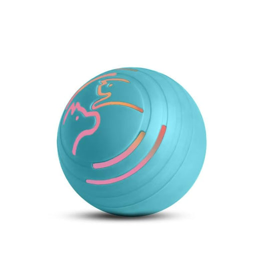 Smart Jumping Ball Dog Toy, Automatic Moving Pet Ball, Suitable for Toy Balls for Small Dogs and Cats(Blue) - color: Blue