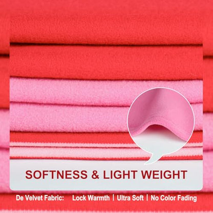 KYEESE 3Pack Dog Sweater, Soft Puppy Sweatshirt Stretchy Lightweight Dog Sweater for Small Dogs Girl Boy, Pullover Fleece Cat Shirt Pet Clothes with Sleeves, M - color: 07# 3Pack(Red+Pink+Red Stripe), size: Medium (8.5-13lbs)