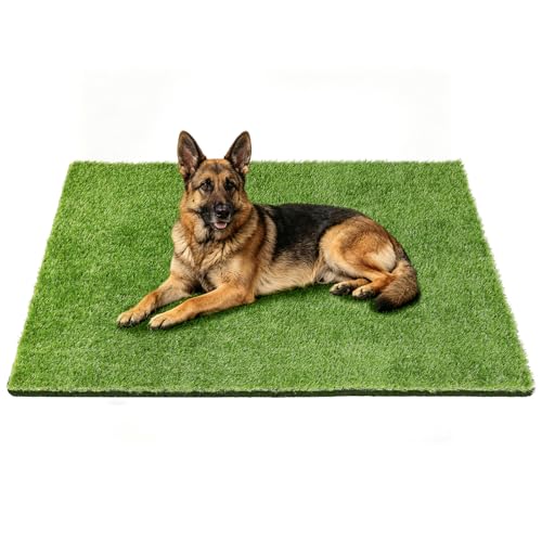 59" x 36" Fake Grass Mat for Dogs, Premium Washable Artificial Turf Grass Rug for Patio Lawn Balcony Door Dog Pet Pee Potty Training - size: 59"L x 36"W