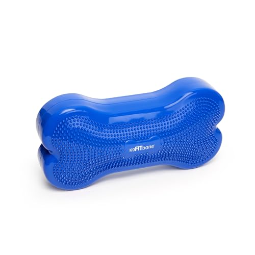 FitPAWS® K9FITbone® - Regular, Blue | Dog Balance Training Platform & Exercise Equipment | Workout Tool for Strength, Core & Stability - color: blue