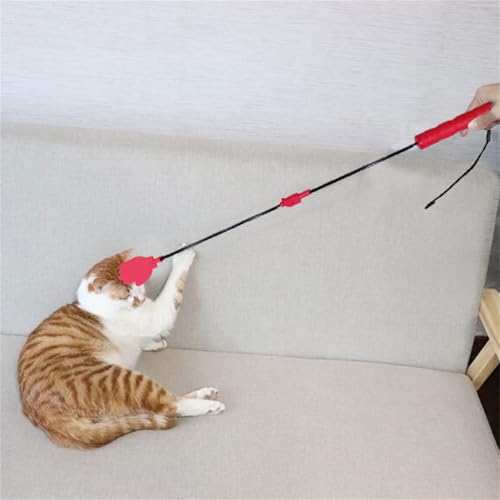 Dog Training Stick,Interactive Dog Training Whip,Foldable Silicone Whip,Anti-Slip Handle,Teasing Stick for Dogs