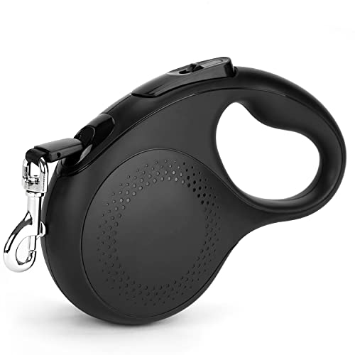 Retractable Dog Leash, 26 Feet Dog Leash for Small to Large Dogs up to 110lbs, Anti-Slip Handle One Button Lock and Release, Heavy Duty 360° Tangle-Free