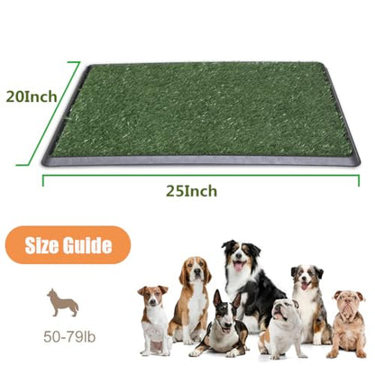 LITA Indoor Dog Litter Box for Pet Training, Potty System (20x25) - size: 20x25