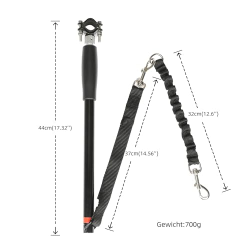wefaner Dog Bicycle Exerciser Leash Hands Free Bicycle Dog Leash
