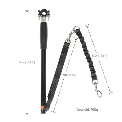 wefaner Dog Bicycle Exerciser Leash Hands Free Bicycle Dog Leash