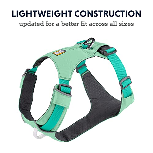 Ruffwear, Hi & Light, Everyday Lightweight Dog Harness, Trail Running, Walking, Hiking, All-Day Wear, Alpenglow Pink, XXX-Small - color: Alpenglow Pink, size: XXX-Small