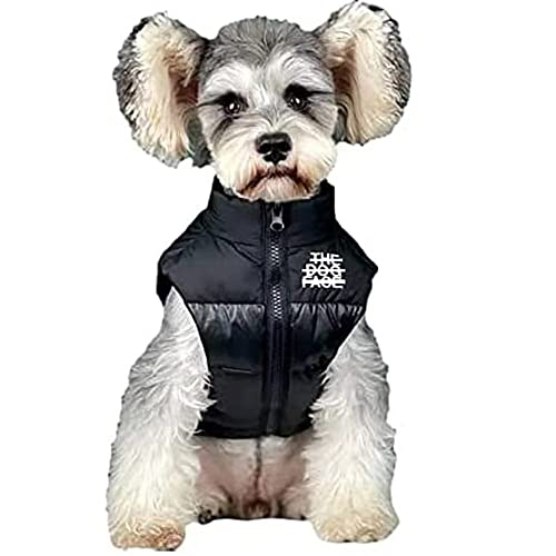 Dog Winter Coat Vest -Windproof Jacket for Small Medium Dogs-Puppy Winter Warm Dog Clothes Apparel for Cold Weather - size: Large