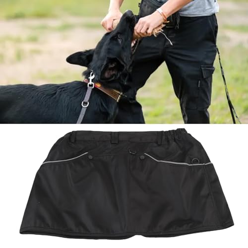 Dog Trainer Apron, Water proof Waist Tool Apron with Multi Pockets & Adjustable Waist Belt, Large Capacity Dog Treat Training Pouch for Men Women, Garden, Work, Training Activity