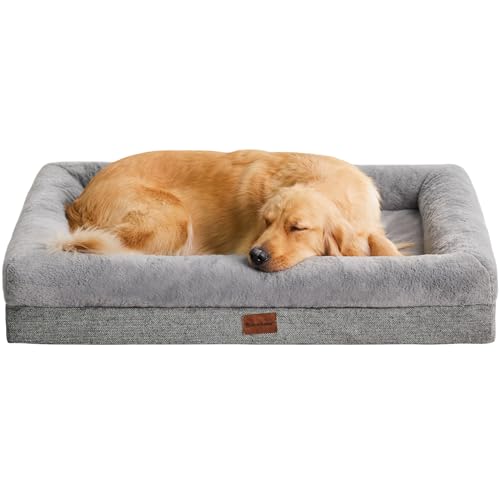 BFPETHOME Dog Beds for Small Dogs, Washable Dog Bed with Sides, Orthopedic Medium Sized Soft Mats with Removable Cover & Waterproof Pet Mat for Pet - size: 29.0"L x 19.0"W x 6.0"Th