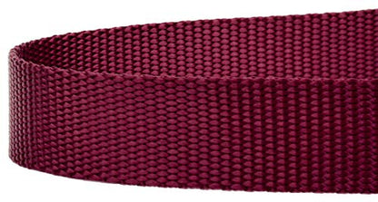 Country Brook Petz - Vibrant 17 Color Selection - Heavyduty Doublehandle Nylon Leash (6 Foot, 3/4 Inch Wide, Burgundy) - color: Burgundy