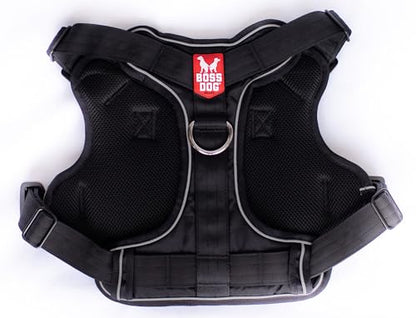 Boss Dog Tactical Harness, Black, X-Large - color: Black, size: X-Large