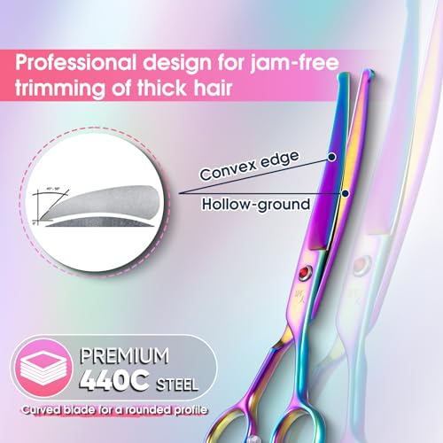 Dog Grooming Scissors - size: 7.02