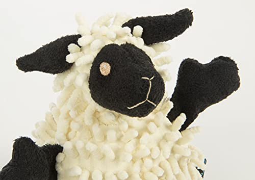 goDog Fuzzy Wuzzy Lamb Squeaky Plush Dog Toy, Chew Guard Technology - Assorted, Small - size: Small, style: Fuzzy Wuzzy Lamb