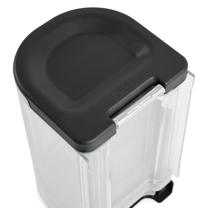 Reddy by Petco Black Expandable Food Container for Dogs, Large