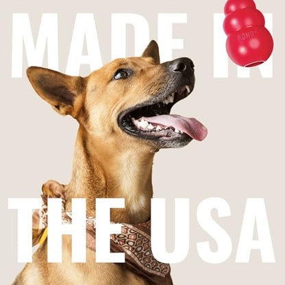KONG Classic Stuffable Dog Toy - Fetch & Chew Toy for Dogs - Treat-Filling Capabilities & Erratic Bounce for Extended Play Time - Durable Natural Rubber Material - for XX-Large Dogs - size: XX-Large