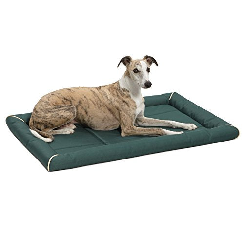 MidWest Homes for Pets Maxx Dog Bed for Metal Crates,36 Inch Green - color: Green, size: 36 Inch