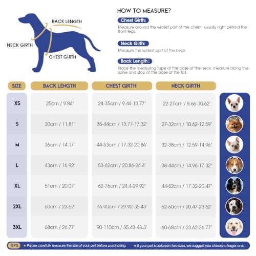 ASENKU Dog Winter Coat, Fleece Doggie Jacket Plaid Reversible Vest Waterproof Windproof Cold Weather Clothes for Small Medium Large Dogs(Red S) - color: Red, size: Small