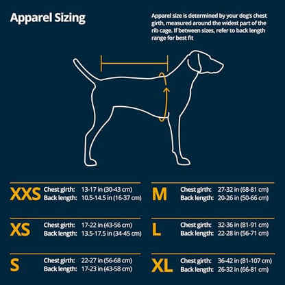 Ruffwear, Powder Hound Dog Winter Jacket, Insulated Softshell Coat with StormSleeve Stretch, Weather-Resistant Shell, Reflective Trim & Light Loop, Cold-Weather Adventures, Blue Pool, X-Large - color: Blue Pool, size: X-Large