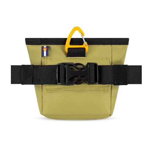 OllyDog, Goodie Treat Bag, Dog Treat Training Pouch | Magnetic Closure | 3 Ways to Wear | Hands-Free Waist Belt | Water-Resistant Recycled Vegan Fabric (Alchemy) - color: Alchemy