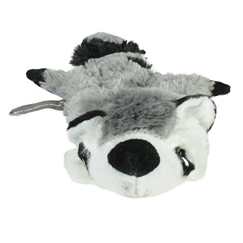 Hyper Pet Critter Skinz Raccoon Stuffless Dog Toy, Medium - size: Medium, style: Raccoon