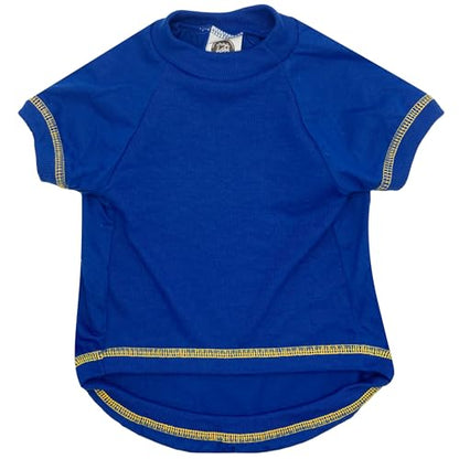 NHL Buffalo Sabres Tee Shirt for Dogs & Cats, X-Small. - Are You A Hockey Fan? Let Your Pet Be An NHL Fan Too! - color: Buffalo Sabres, size: X-Small