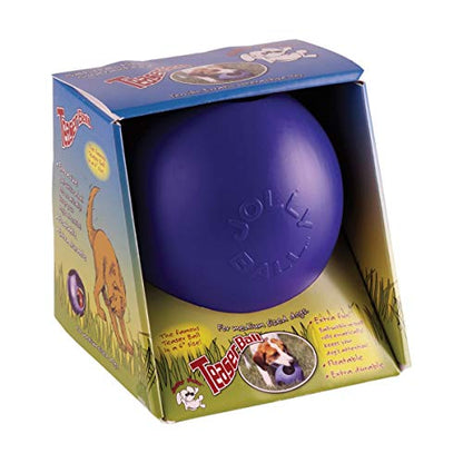 Jolly Pets Teaser Ball Dog Toy, Medium/6 Inches, Blue, Jolly Pets 6-Inch Teaser Ball, Blue - color: Blue, size: Medium (6 in)