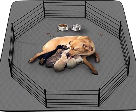 Washable Reusable Dog Pee Pads, 34"x52" Absorbent & Waterproof Puppy Training Pad for Crate, Playpen & Carpet, Large Potty Pads for Dogs, Cats & Small Pets - size: 1Pc 34x52 Inch