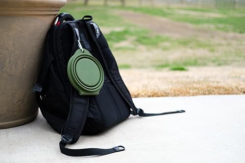 Hitt Brands Collapsible Dog Bowl – Portable Foldable Silicone Pet Water & Food Bowl, Expandable Travel Dog Bowls for Hiking, Camping, Walking & Puppy Essentials