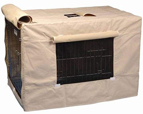 PRECISION PET PRODUCTS Indoor Outdoor Crate Cover for Size 3000 Crates Tan - color: Tan, size: Medium