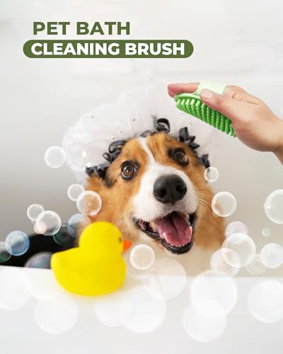 Dog Brush for Shedding Grooming,6 Pack Long-Pin Brush Set for Long Haired Dog Cat Goldendoodles Poodles Doodles Green - color: B-Green