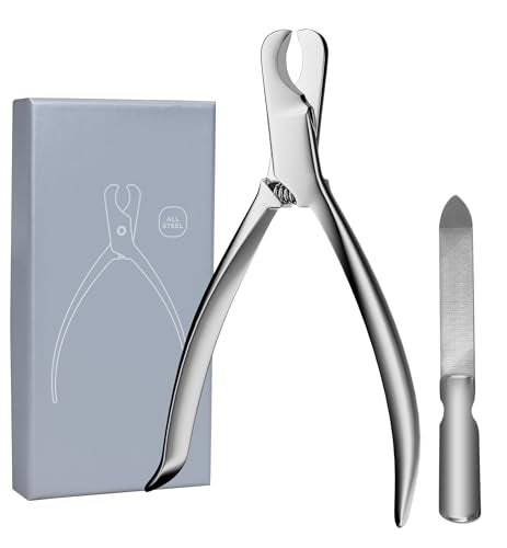 Pet Nail Clippers for Cats & Small Medium Dogs Puppies, Cat Nail Trimmer with All-Steel Material, Extra-Sharp Durable Blades, Ergonomic Handle, Professional Grooming Tool with Free Nail File