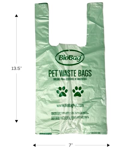 BioBag Premium Pet Waste Bags with Handles, Standard Size, 150 Count, Great For All Dog Breeds - style: Bags With Handles