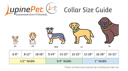 LupinePet Waterproof Splash Dog Collar, Brick Red, 1-inch Wide, adjusts 25-31", Made with BioThane - color: Brick Red, size: X-Large: Adjusts from 25 to 31 in, 1-in wide