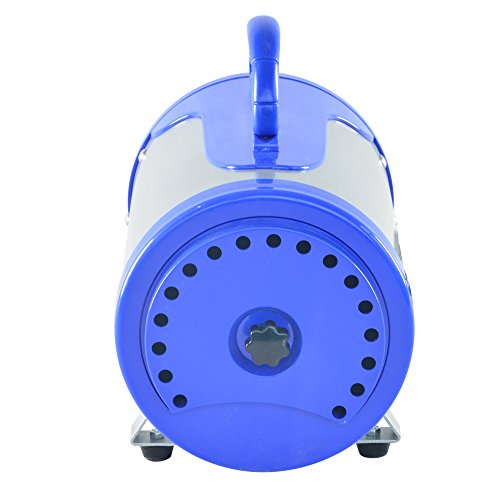 SHELANDY Groomer Partner Pet Hair Force Dryer Dog Grooming Blower with Heater (Blue) - color: Blue