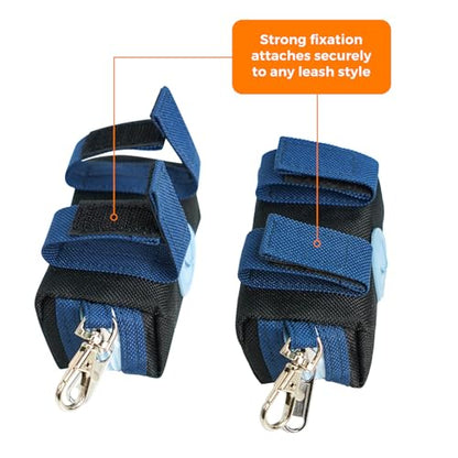 Dog Poop Bag Holder Zippered Pouch, Portable Dog Poop Bag Dispenser with 1 Metal Clip, Fashion Color Matching Canvas Waste Bag Holder for Leashes - Brown & Black - color: 2 Pack-Brown & Black