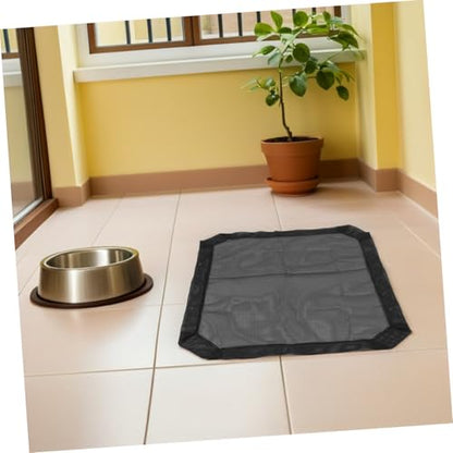 NUOBESTY Detachable Breathable Pet Bed Mesh Cover for Elevated Dog Cot Washable Lightweight Replacement for Indoor Outdoor Use Four-Season Ventilated Mattress Promotes Airflow and Comfort