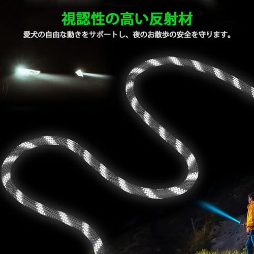 Hands Free Dog Leash Crossbody Dog Running Leash Handsfree Pet Rope for Hiking Training Heavy Duty Reflective Pet Walking Belt - color: Multicolor