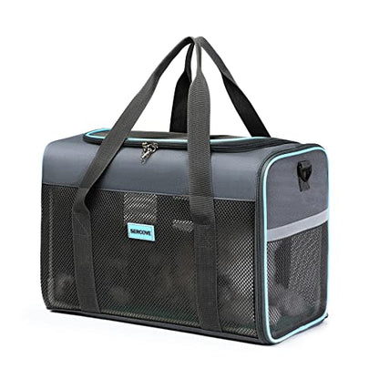 Frame Soft Surface pet Carrier, cat, Dog and Rabbit Transport Carrier, Airline-Approved pet Transport Carrier, Carrier Non-Collapse Deformation and Safety Special Zipper Hook Design.