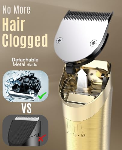 oneisall Cordless Horse Clippers,Low Noise 2 Speed Grooming Clippers,Horse Trimmer Shaver Kit for Matted Long Hair,Detachable Stainless Steel Blade Grooming Kit for Thick Coat | Detachable stainless steel blades, ultra-quiet, Horse Trimmer Shaver Kit with